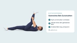 Gestrecktes Bein Zurückziehen