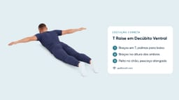 T raise em Decúbito Ventral