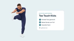 Toe Touch Kicks