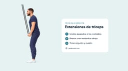 Extensiones de tríceps