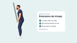 Extensions de triceps