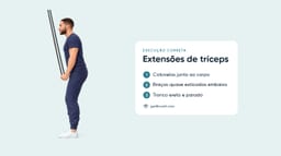 Extensões de tríceps