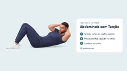 Abdominais com Torção