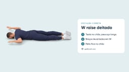 W Raise Deitado