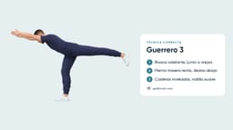 Postura Guerrero 3 (Virabhadrasana III)