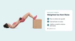 Weighted Iso Ham Raises
