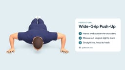 Wide-Grip Push-Up