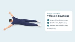 Y Raise in Bauchlage