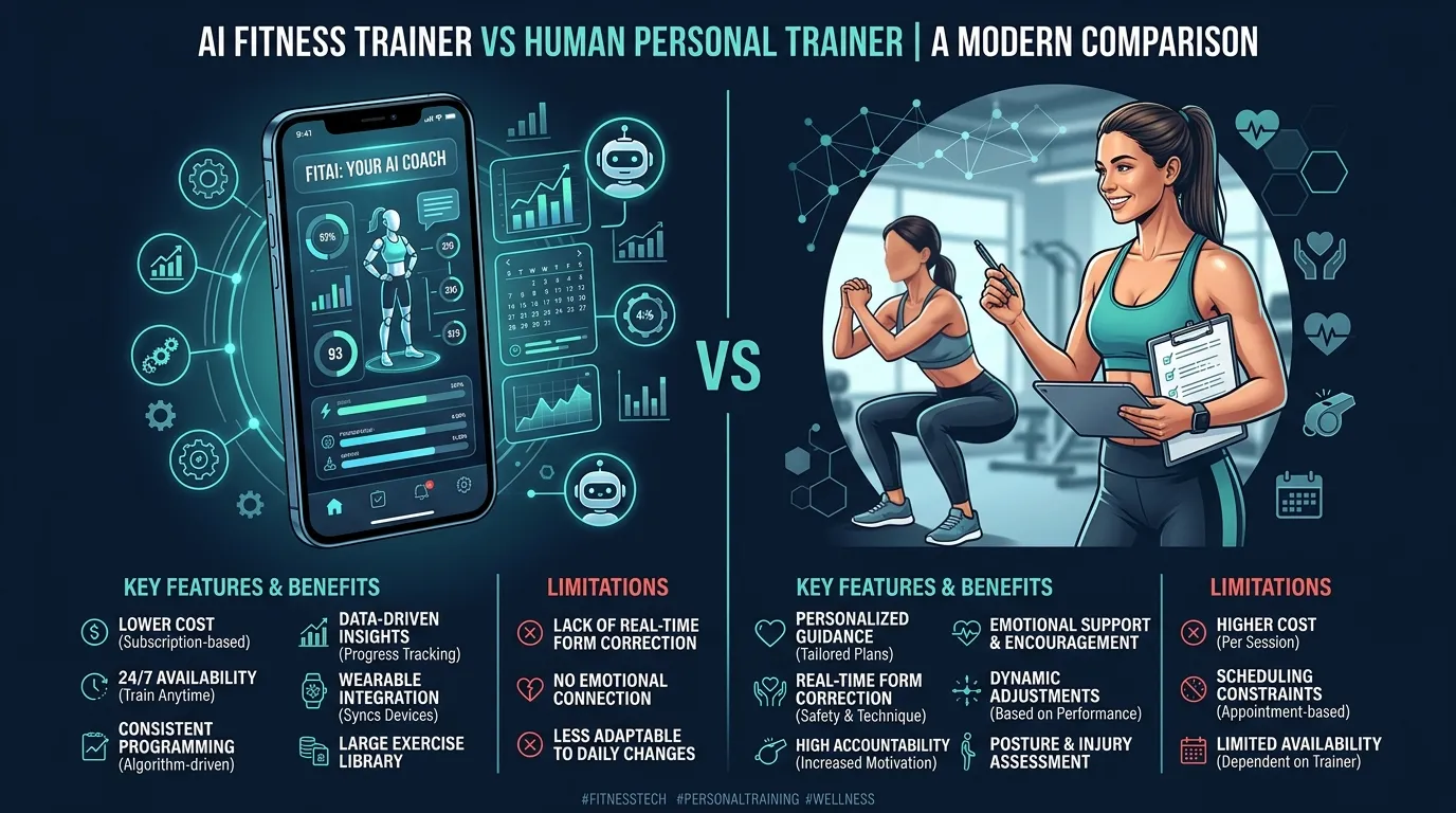 Ai Vs Personal Trainer Comparison — visual guide for the When a Human Personal Trainer Is the Right Choice section