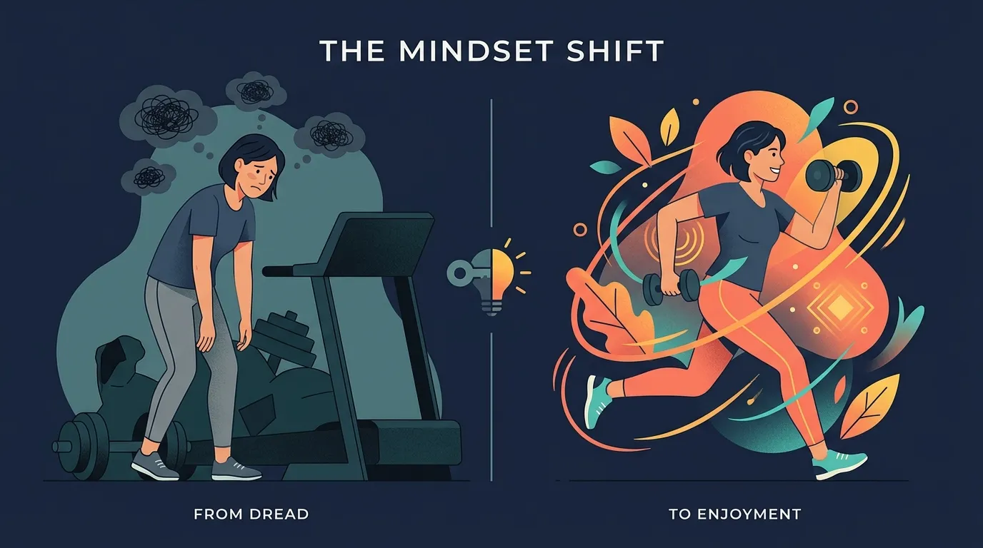 Exercise Dread To Enjoyment — from How to Start Working Out When You Hate It