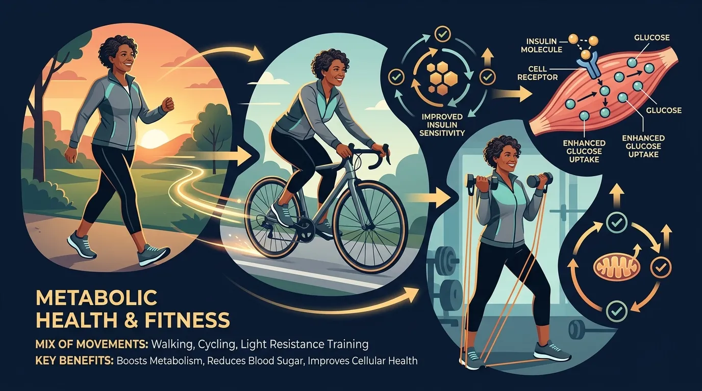 Metabolic Health Diabetes Fitness — visual guide for the How Gamification Solves the Consistency Problem section