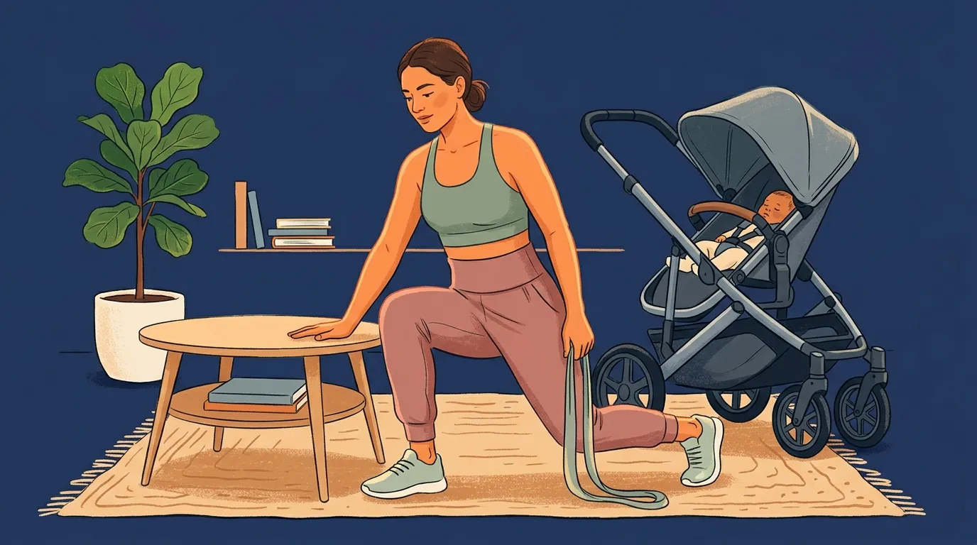 New Mom Workout Routine — visual guide for the Why Exercise Matters So Much Postpartum section