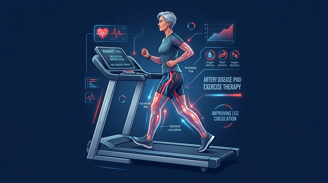 Pad Exercise Therapy — from Exercise and Peripheral Artery Disease: How Automated Coaching Helps