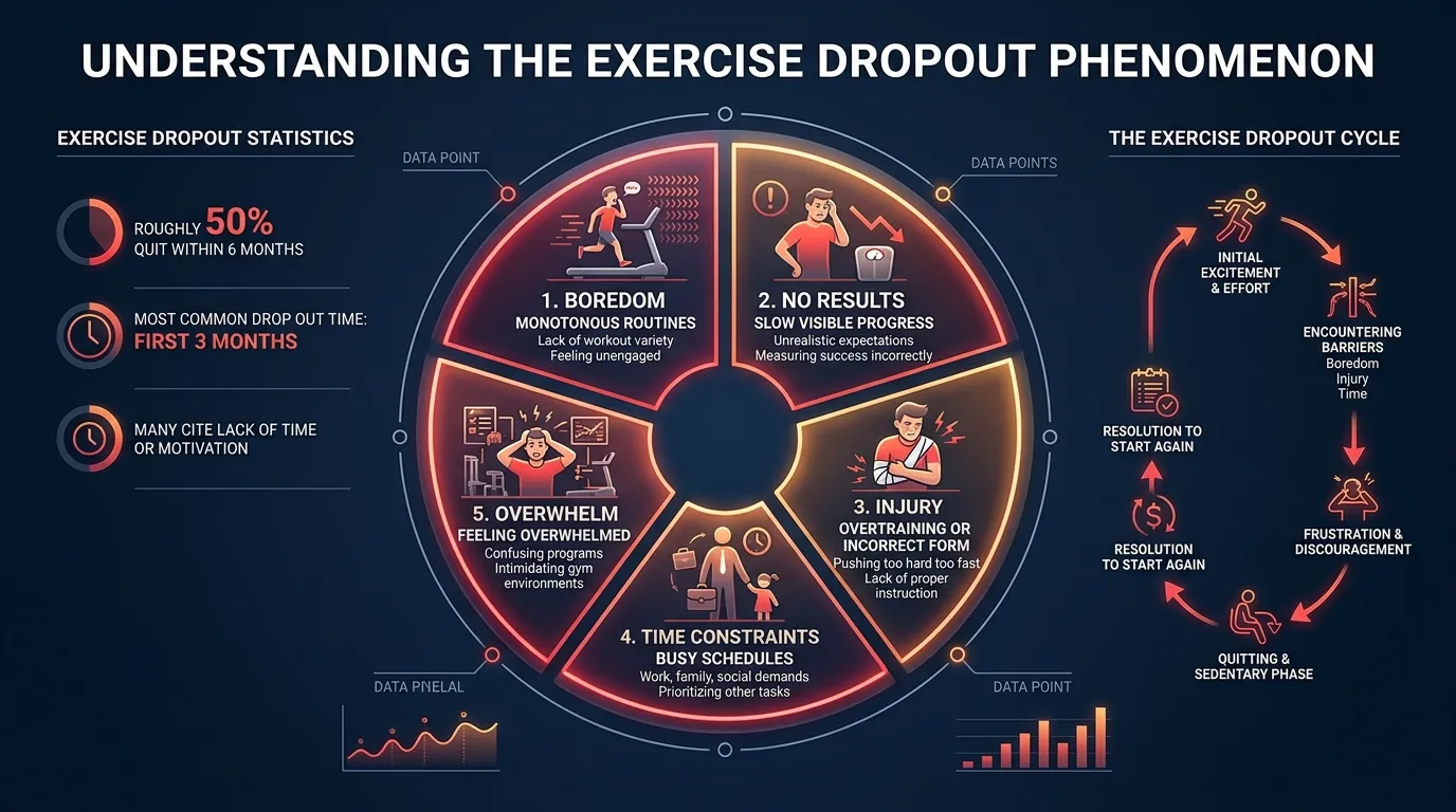 Reasons People Quit Exercise — from Why You Quit Every Fitness App (And How to Stop)