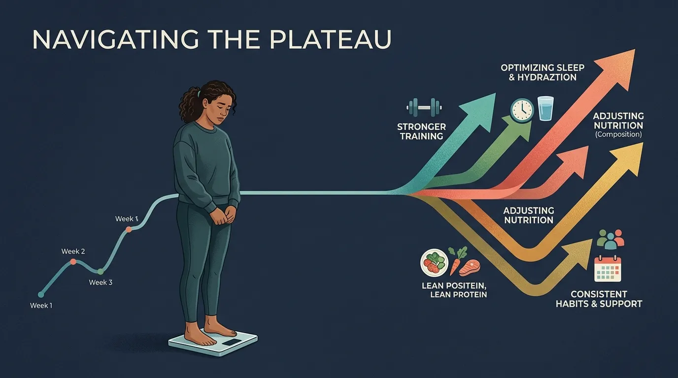 Stalled Weight Loss Progress — from Why Your Weight Loss Stalled (And What to Do About It)