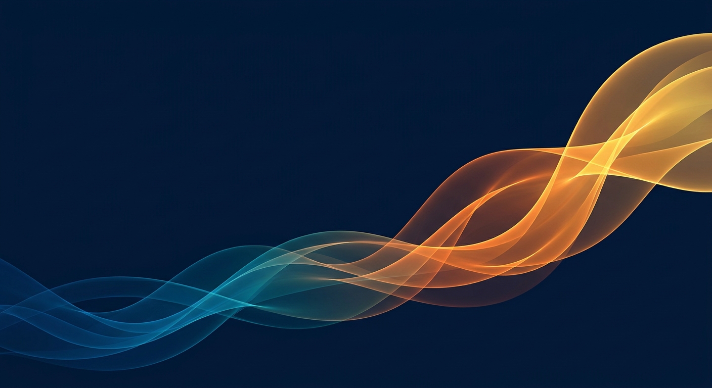 Conceptual illustration showing progressive stages of fitness improvement with abstract glowing energy waves representing increasing vitality and health