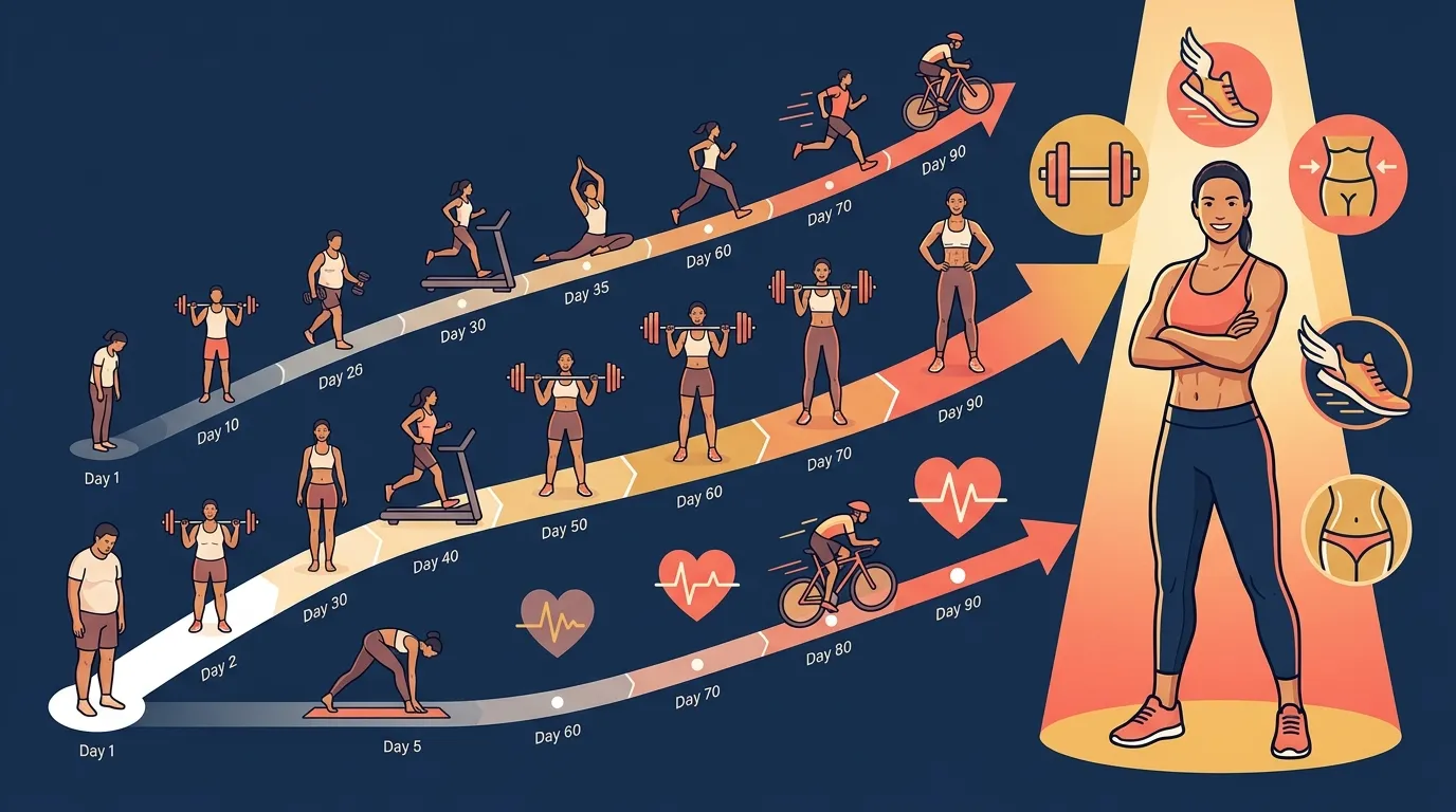 Month3 90 Day Fitness Transformation — from Month 3: The Identity Shift (Days 61-90)